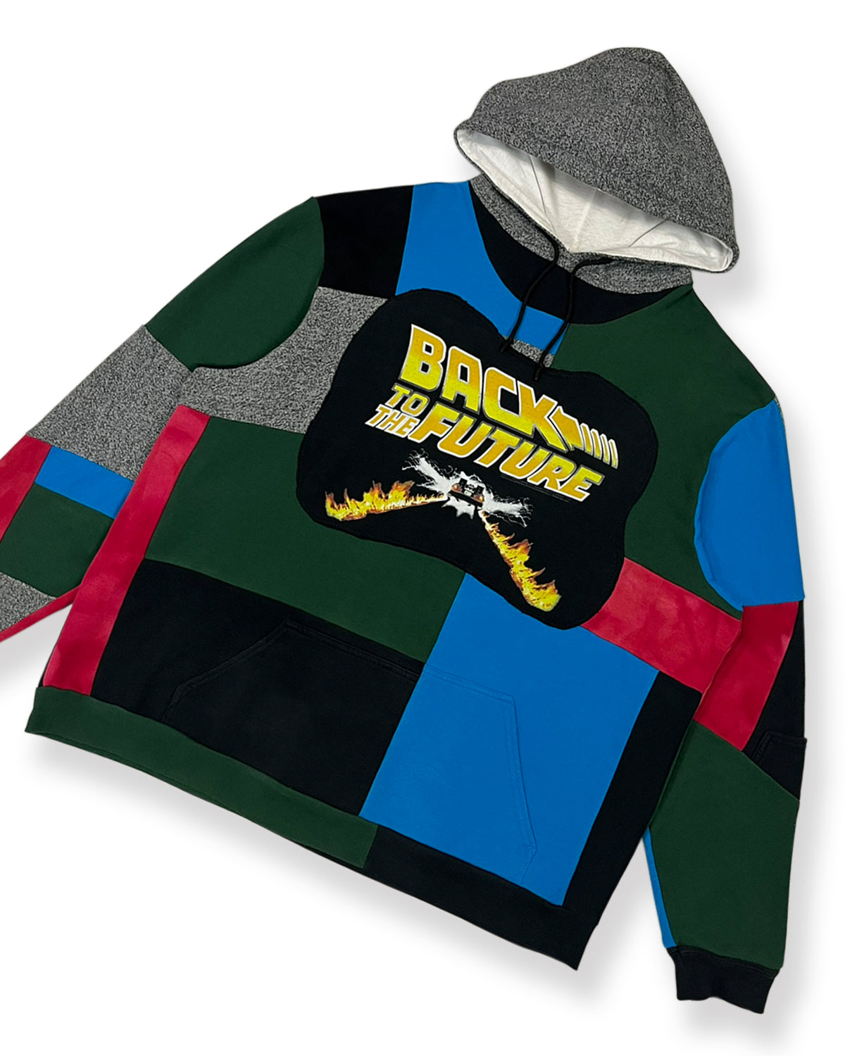 Back To The Future Patchwork Hoodie