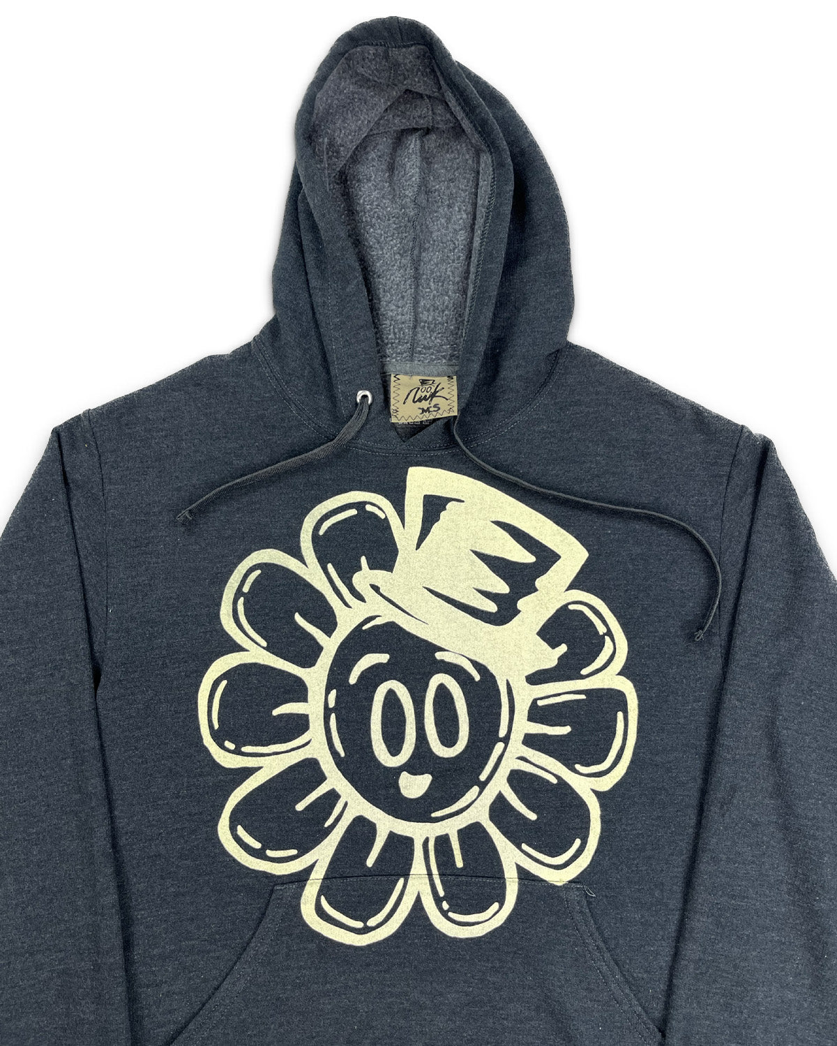 Flower Bop Blue Grey Hoodie 1/1