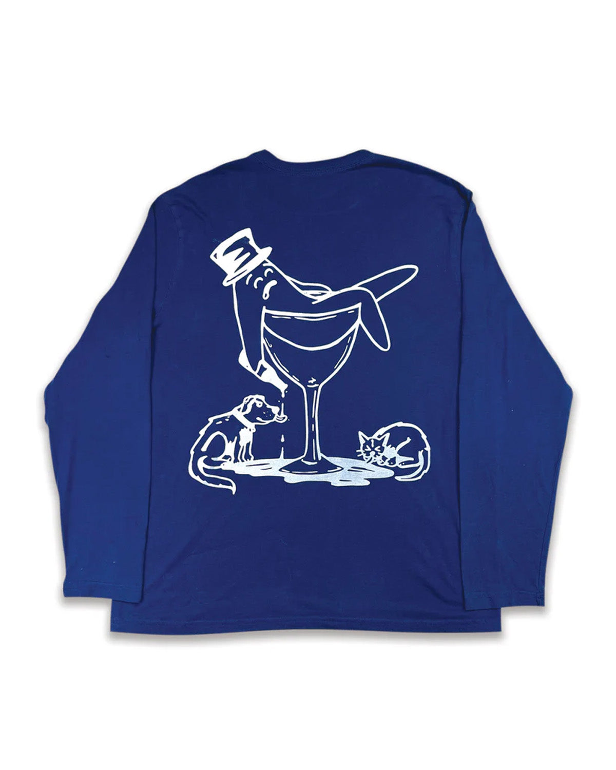 Drunk Bop Blue Longsleeve 1/1