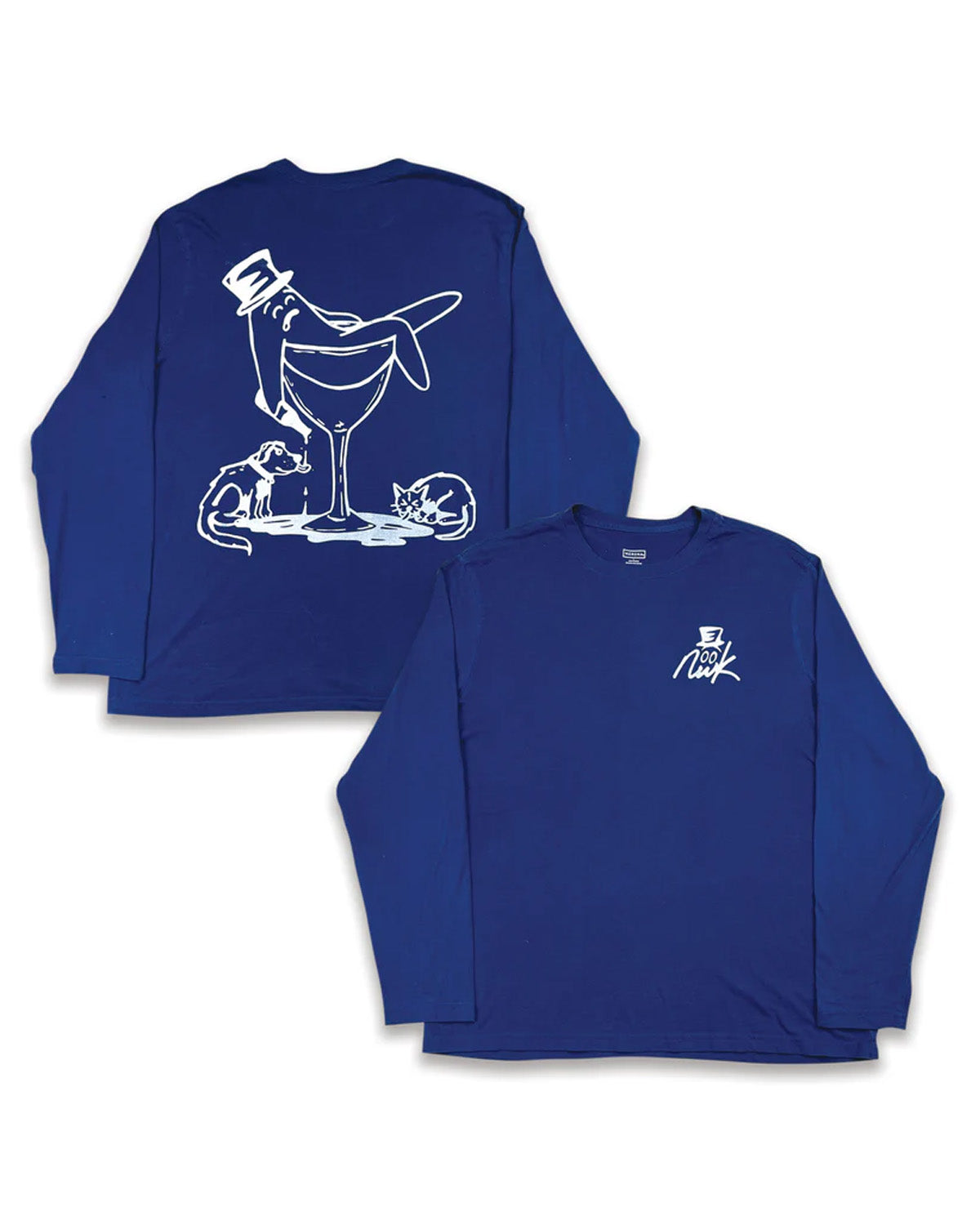 Drunk Bop Blue Longsleeve 1/1