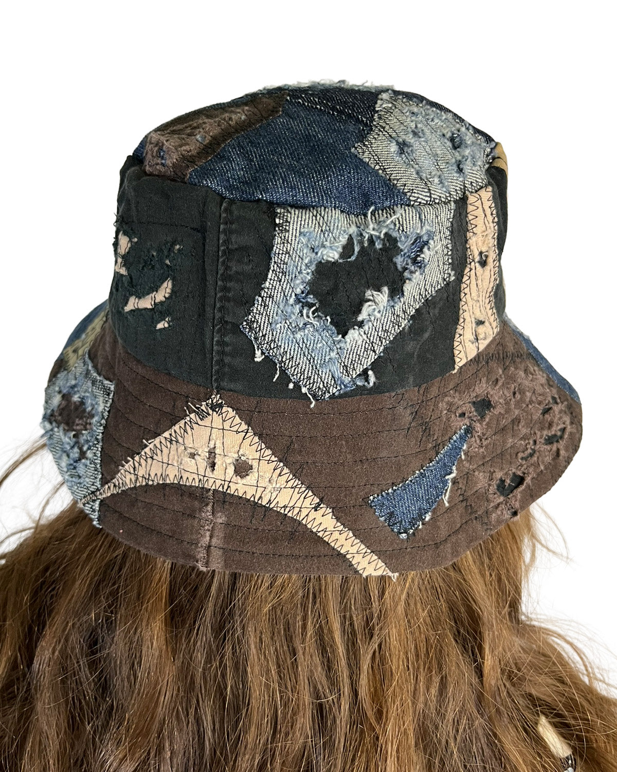 Patchwork Bucket Hat 3