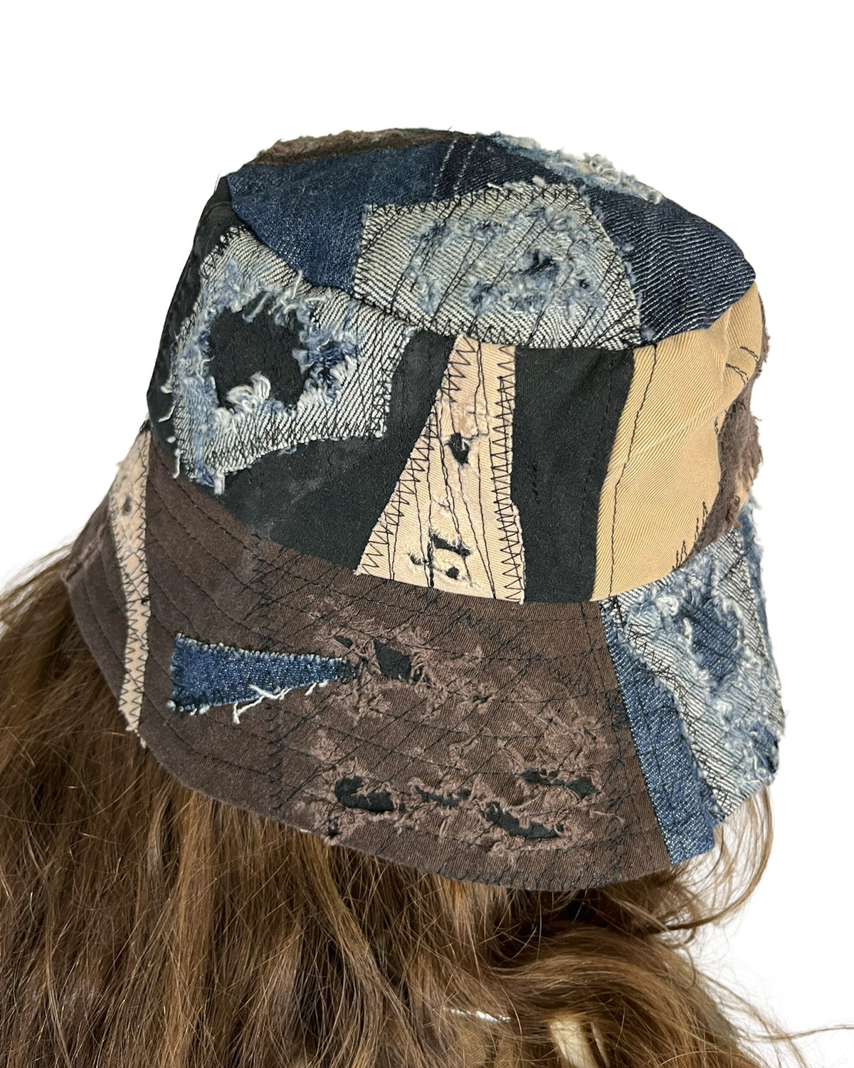 Patchwork Bucket Hat 3