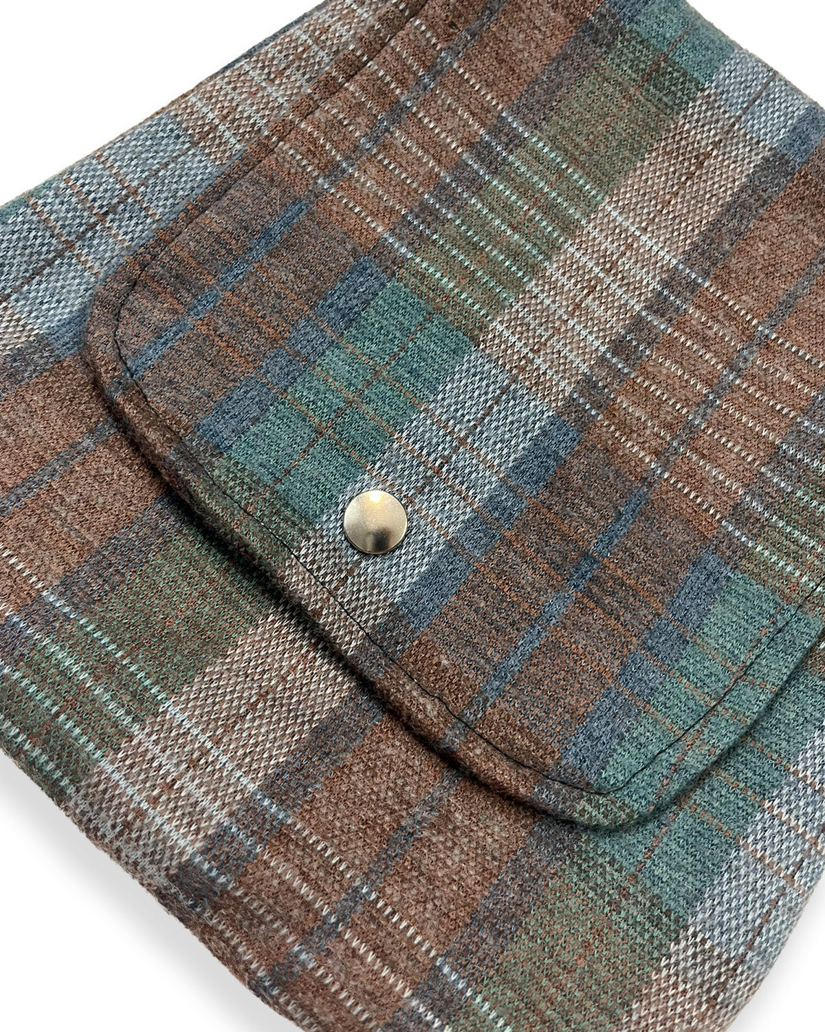 Plaid Flannel Shoulder Bag