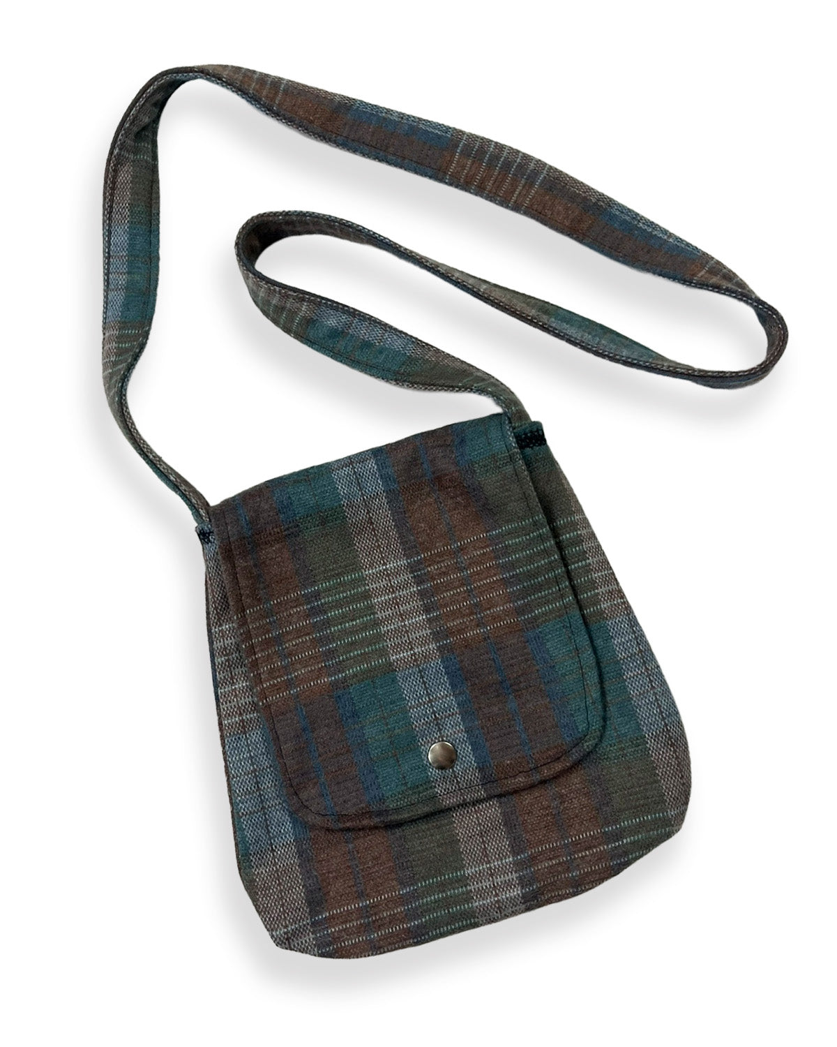 Plaid Flannel Shoulder Bag