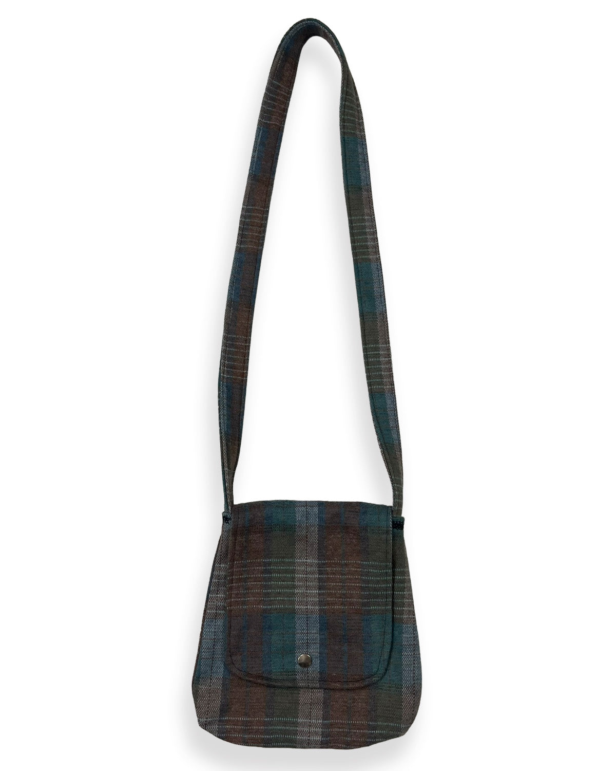 Plaid Flannel Shoulder Bag