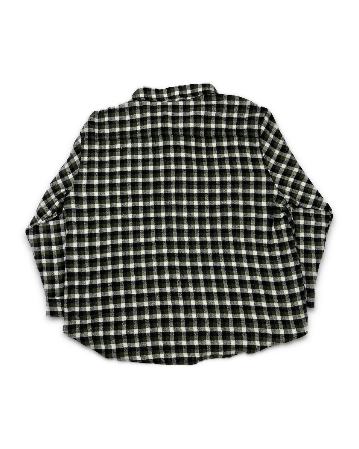 Flower Bop Green Flannel 1/1