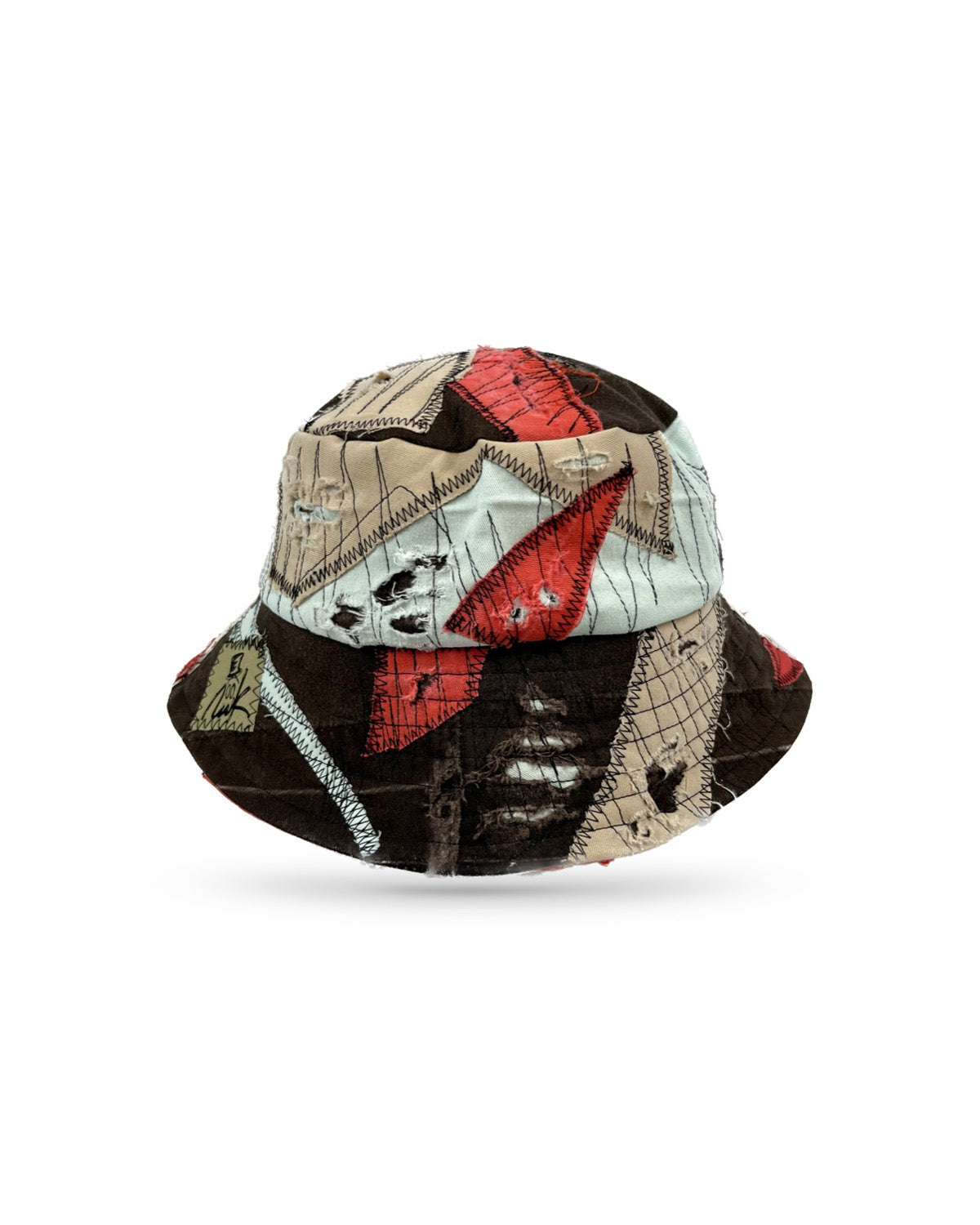 Patchwork Bucket Hat 2