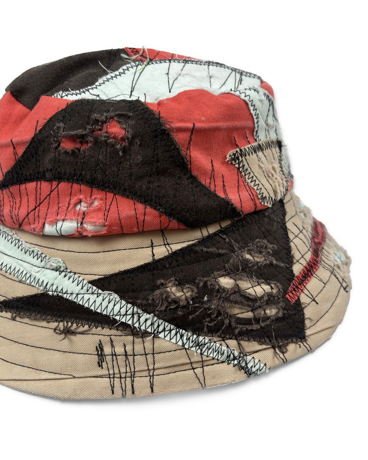 Patchwork Bucket Hat 2