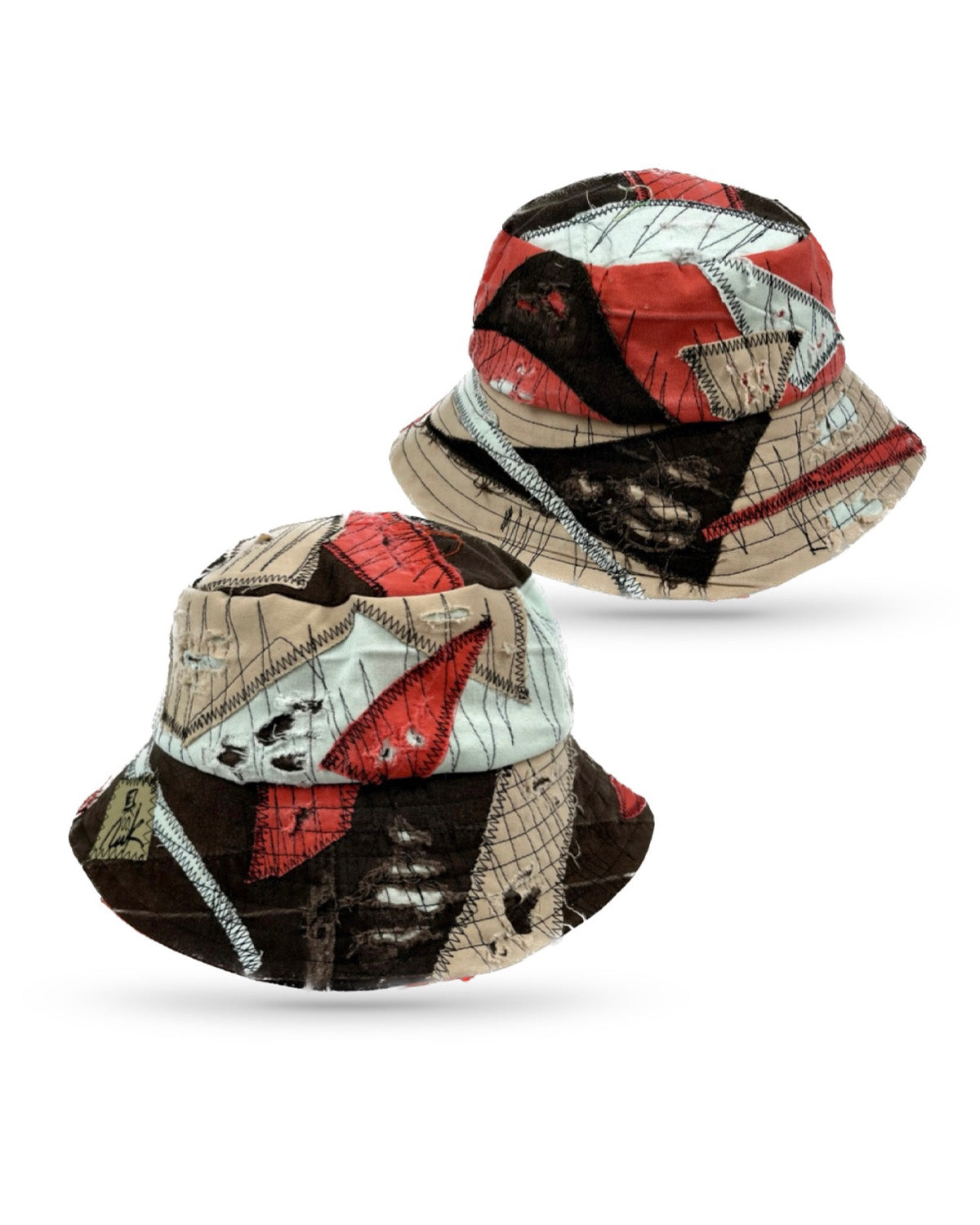 Patchwork Bucket Hat 2