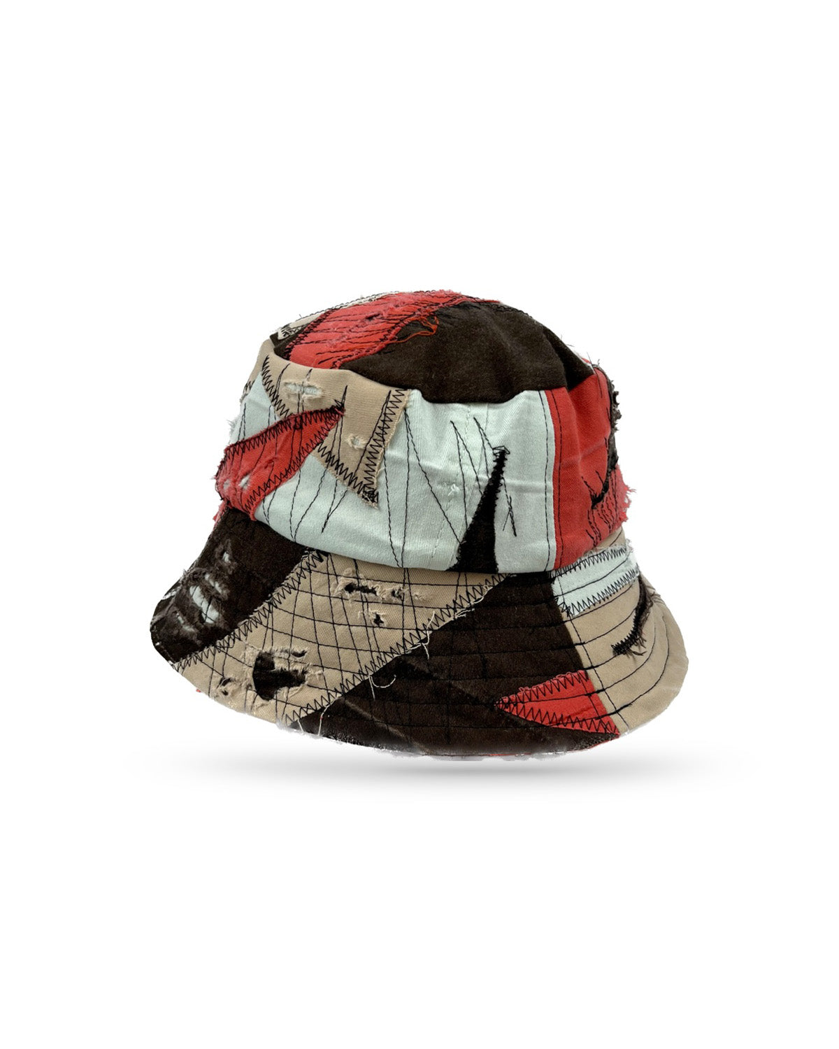 Patchwork Bucket Hat 2