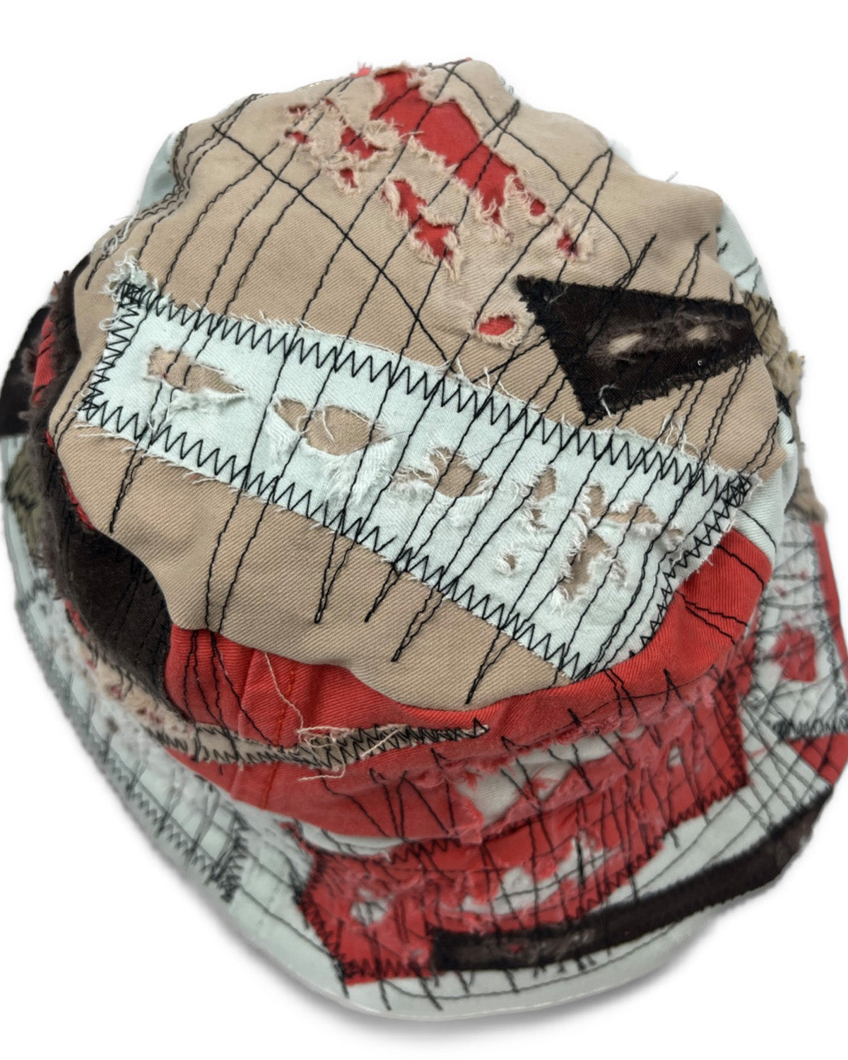 Patchwork Bucket Hat 4