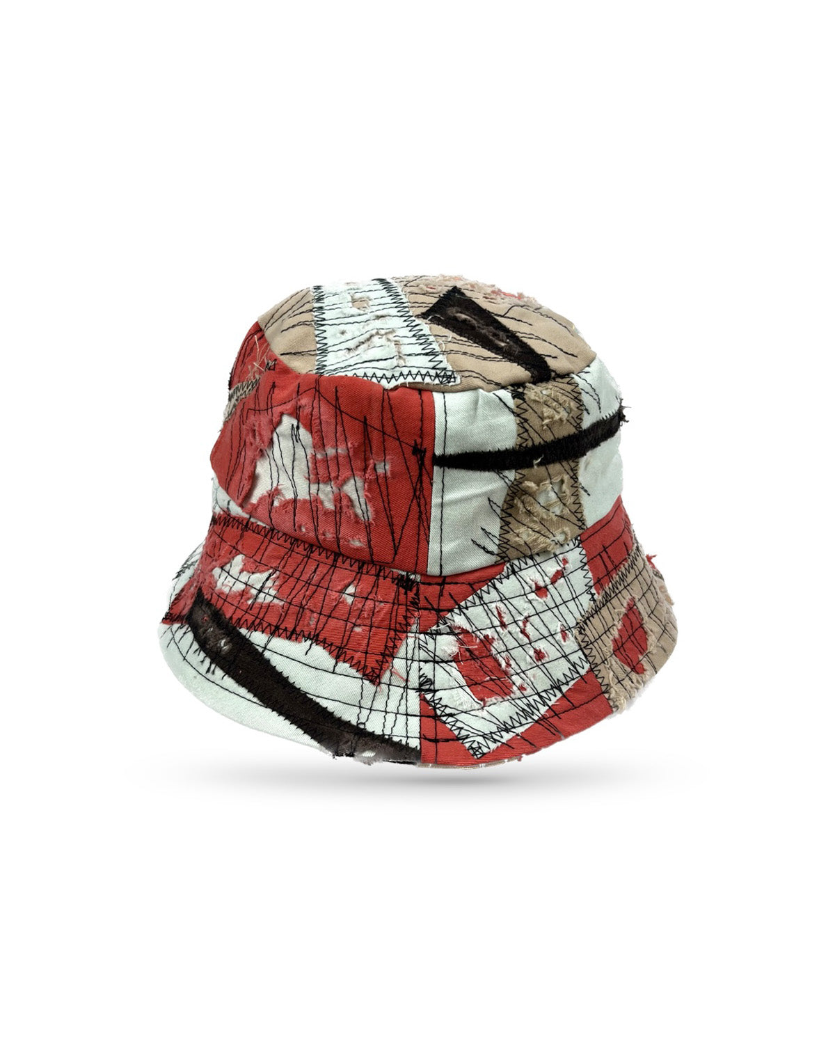 Patchwork Bucket Hat 4