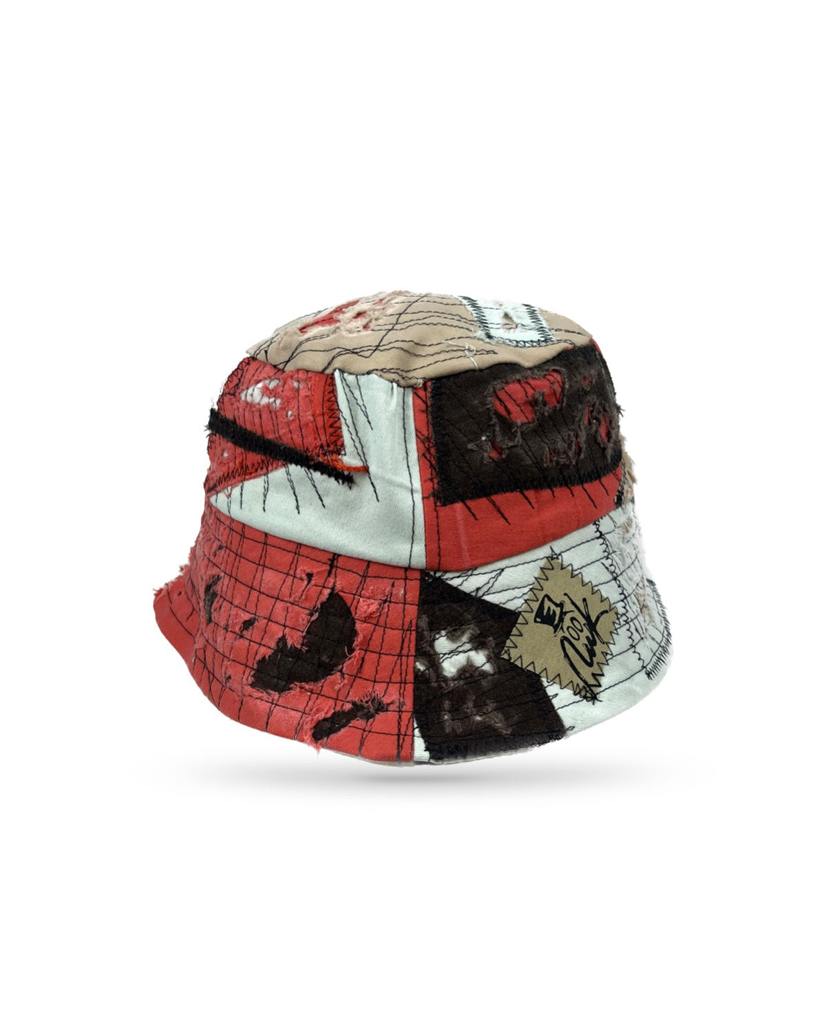 Patchwork Bucket Hat 4