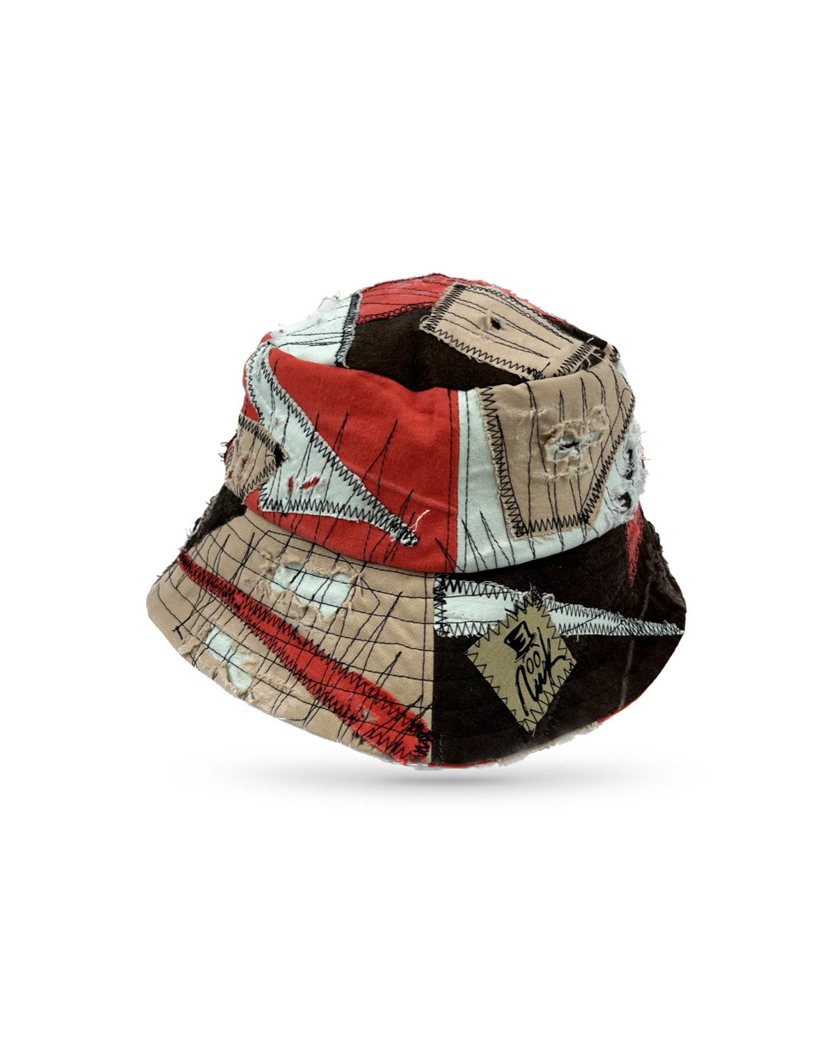 Patchwork Bucket Hat 2
