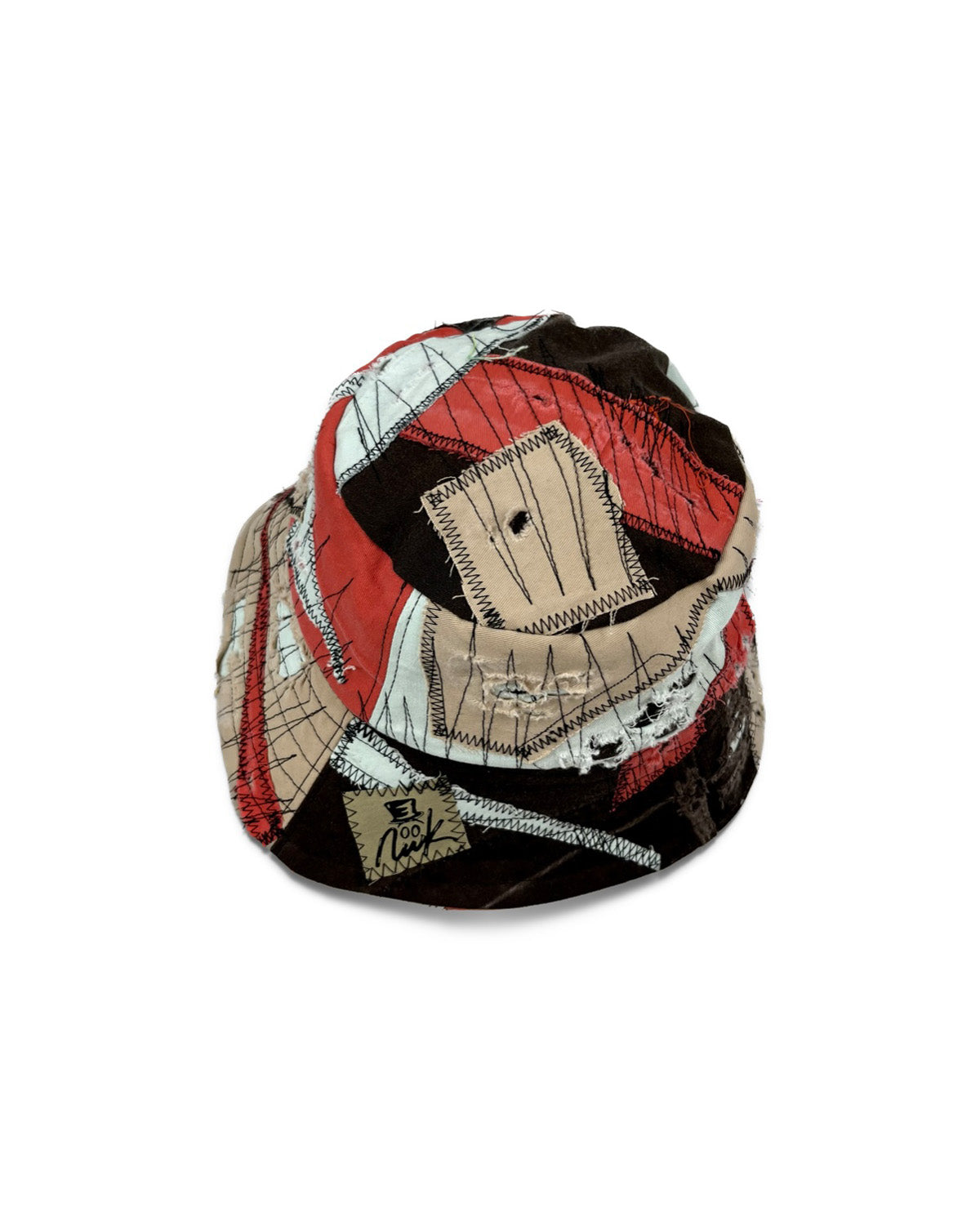 Patchwork Bucket Hat 2