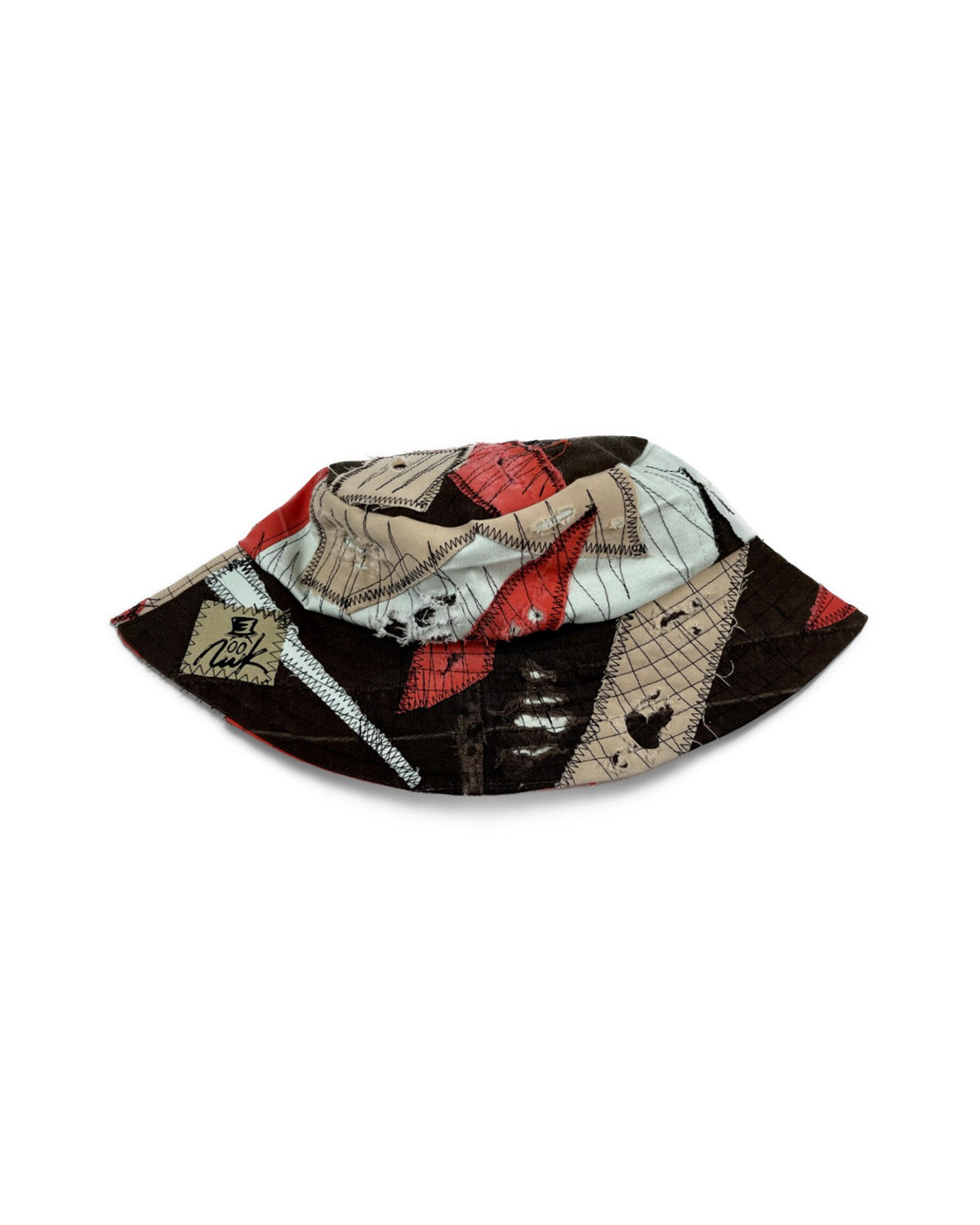 Patchwork Bucket Hat 2