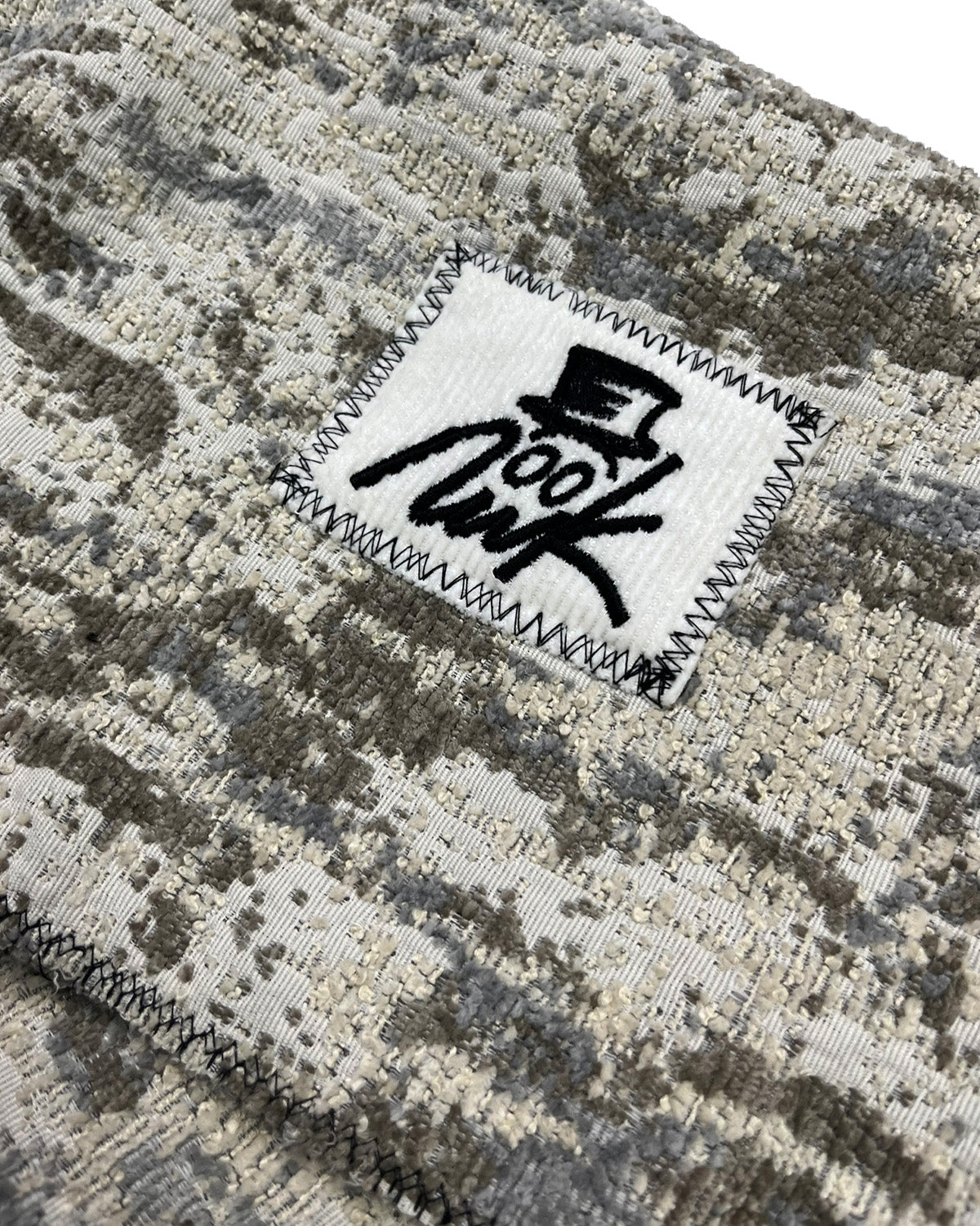 Moss Camo Frayed Crossover Flap Bag