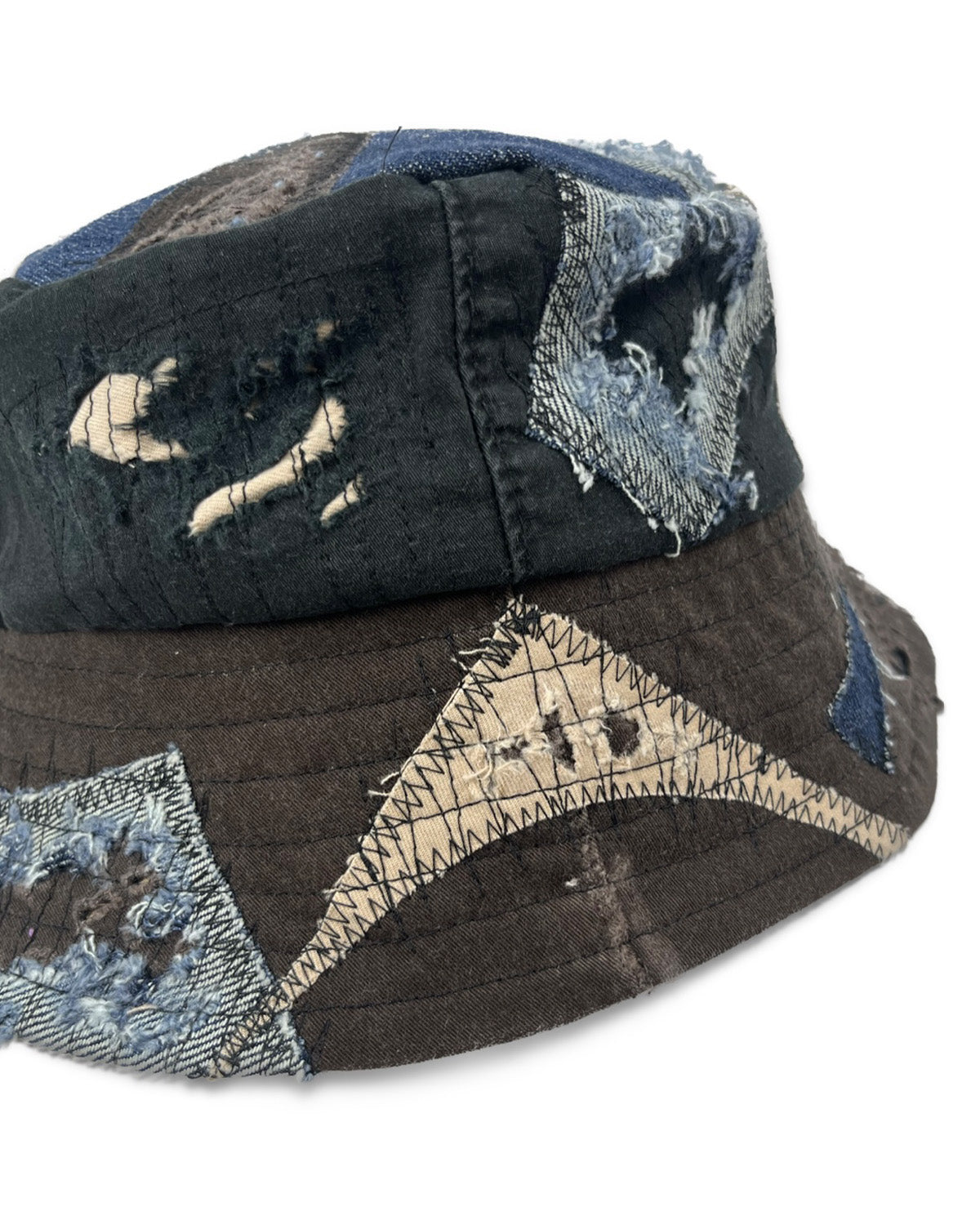 Patchwork Bucket Hat 3