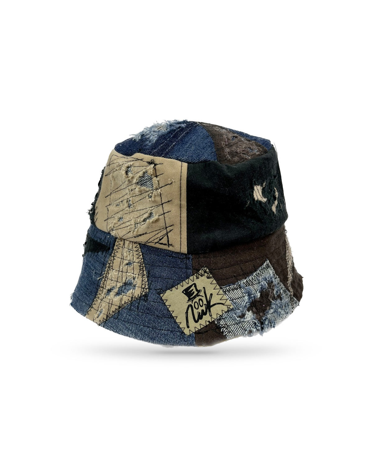 Patchwork Bucket Hat 3