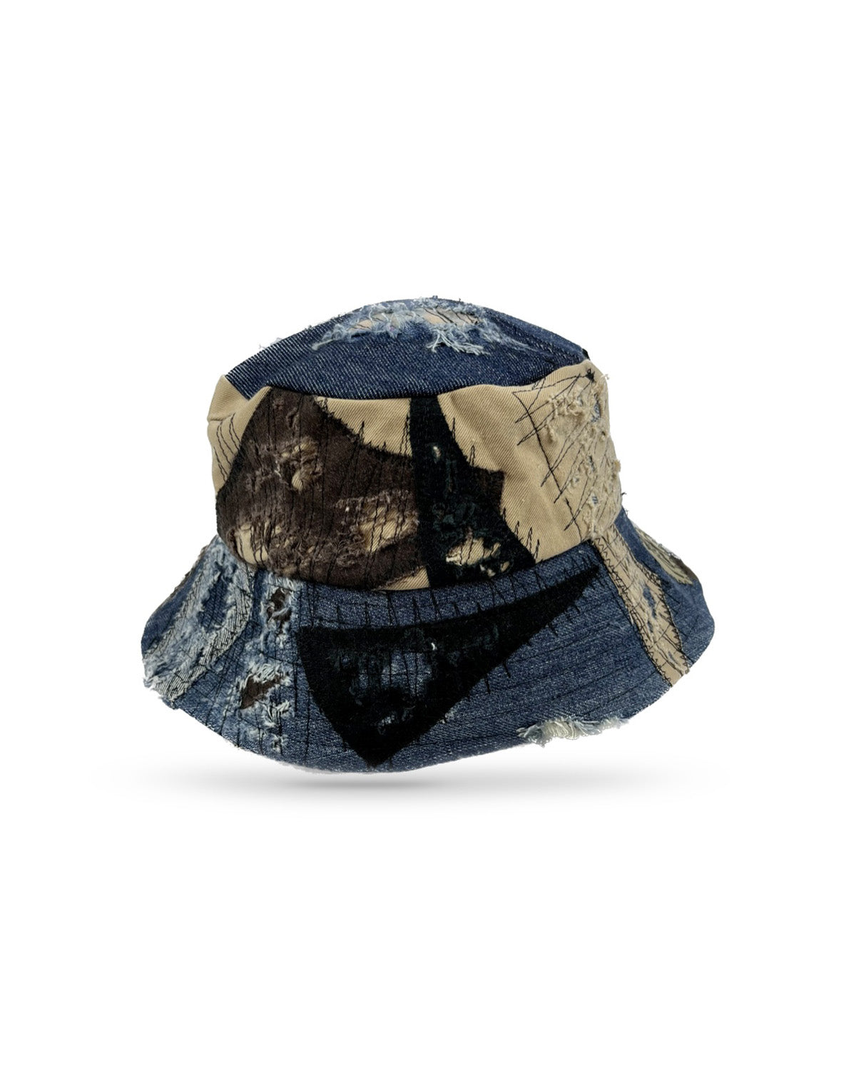 Patchwork Bucket Hat 3