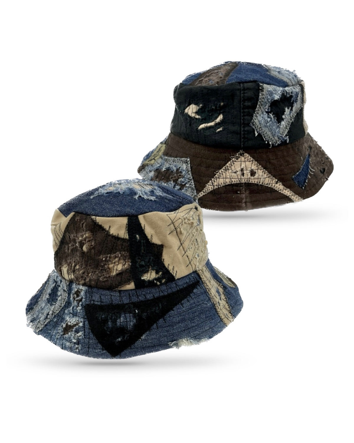 Patchwork Bucket Hat 3