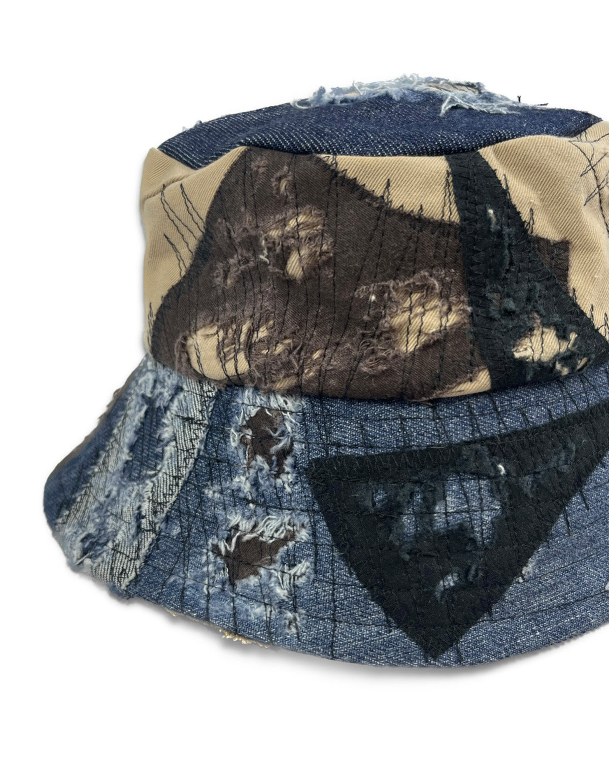 Patchwork Bucket Hat 3