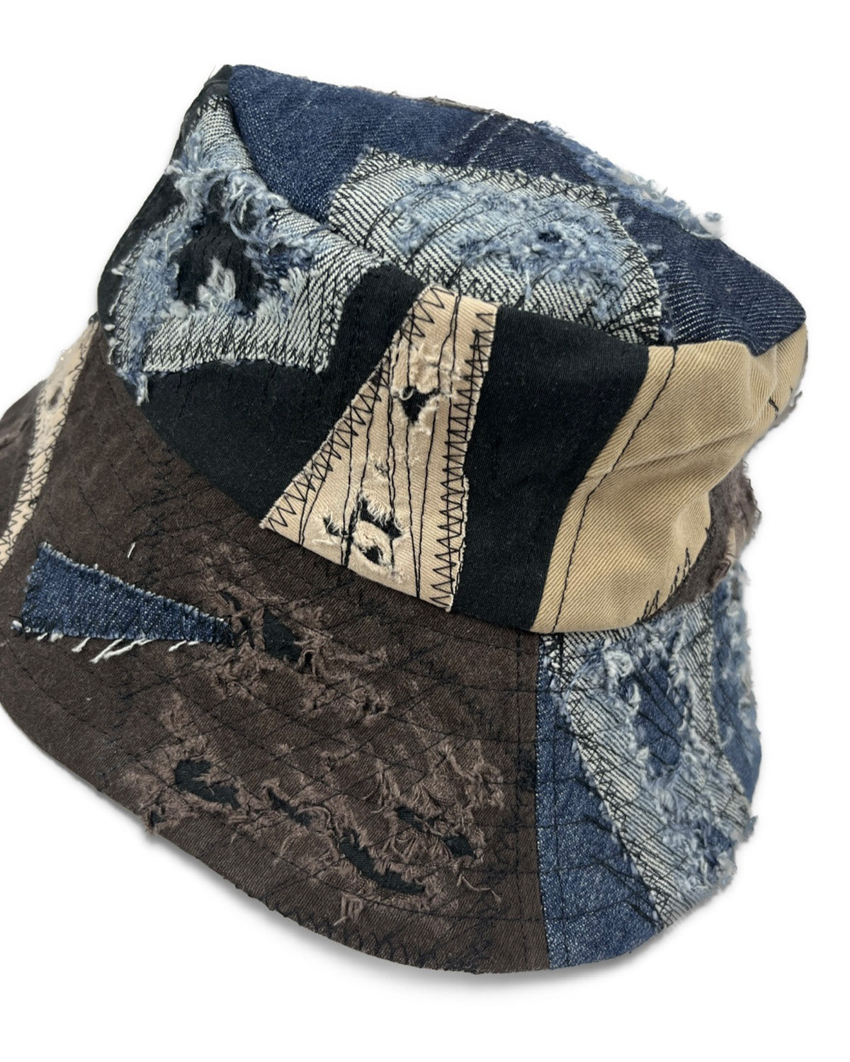 Patchwork Bucket Hat 3