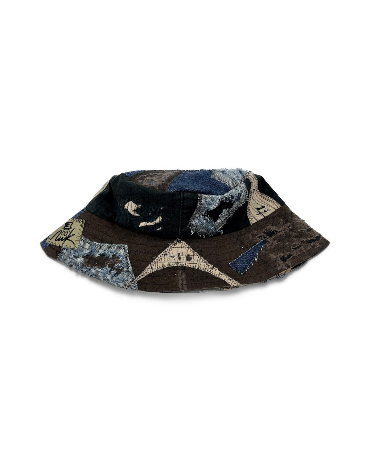 Patchwork Bucket Hat 3