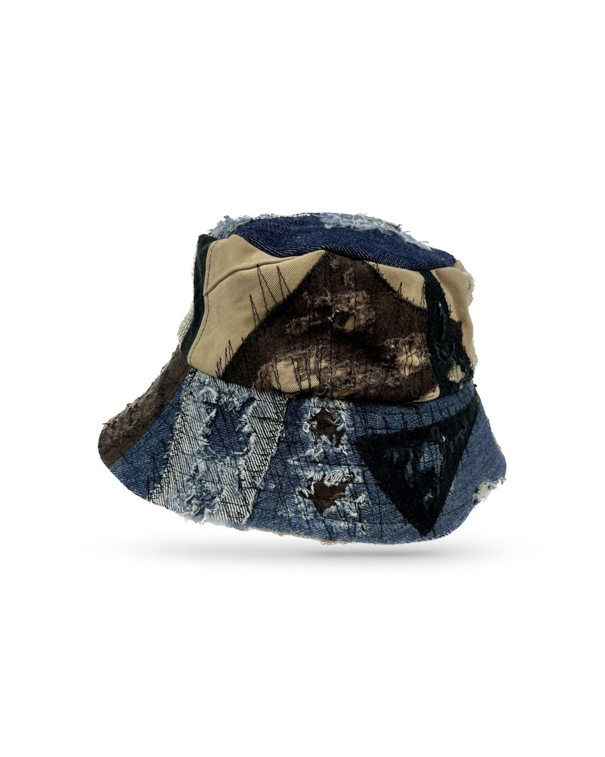 Patchwork Bucket Hat 3