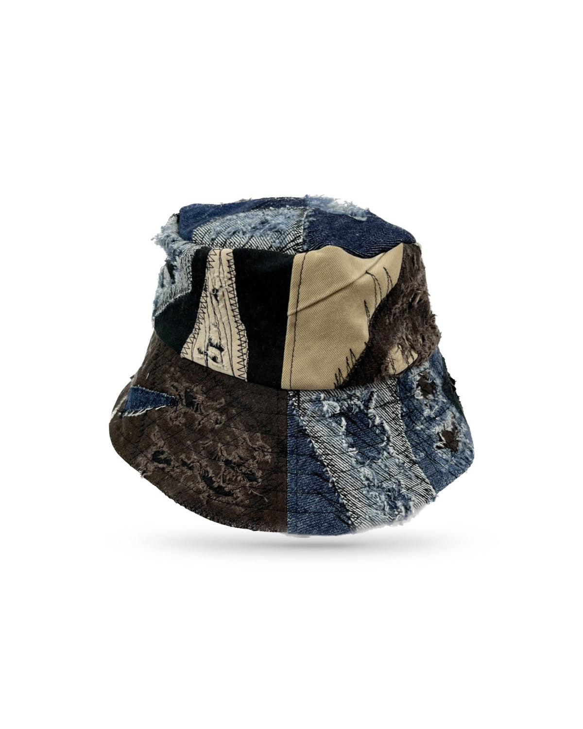 Patchwork Bucket Hat 3