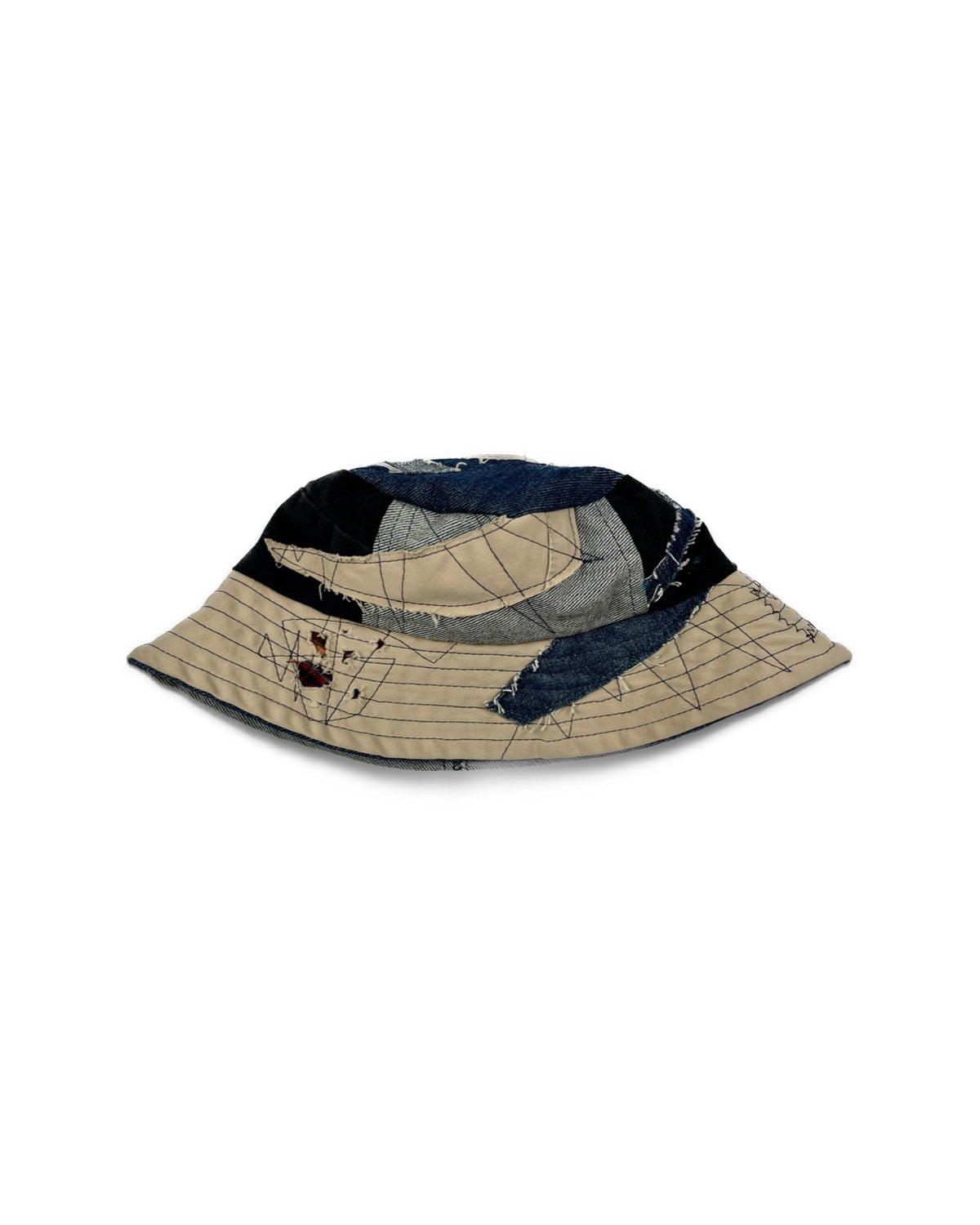 Patchwork Bucket Hat 1