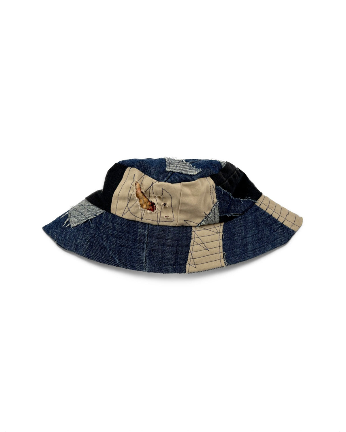 Patchwork Bucket Hat 1