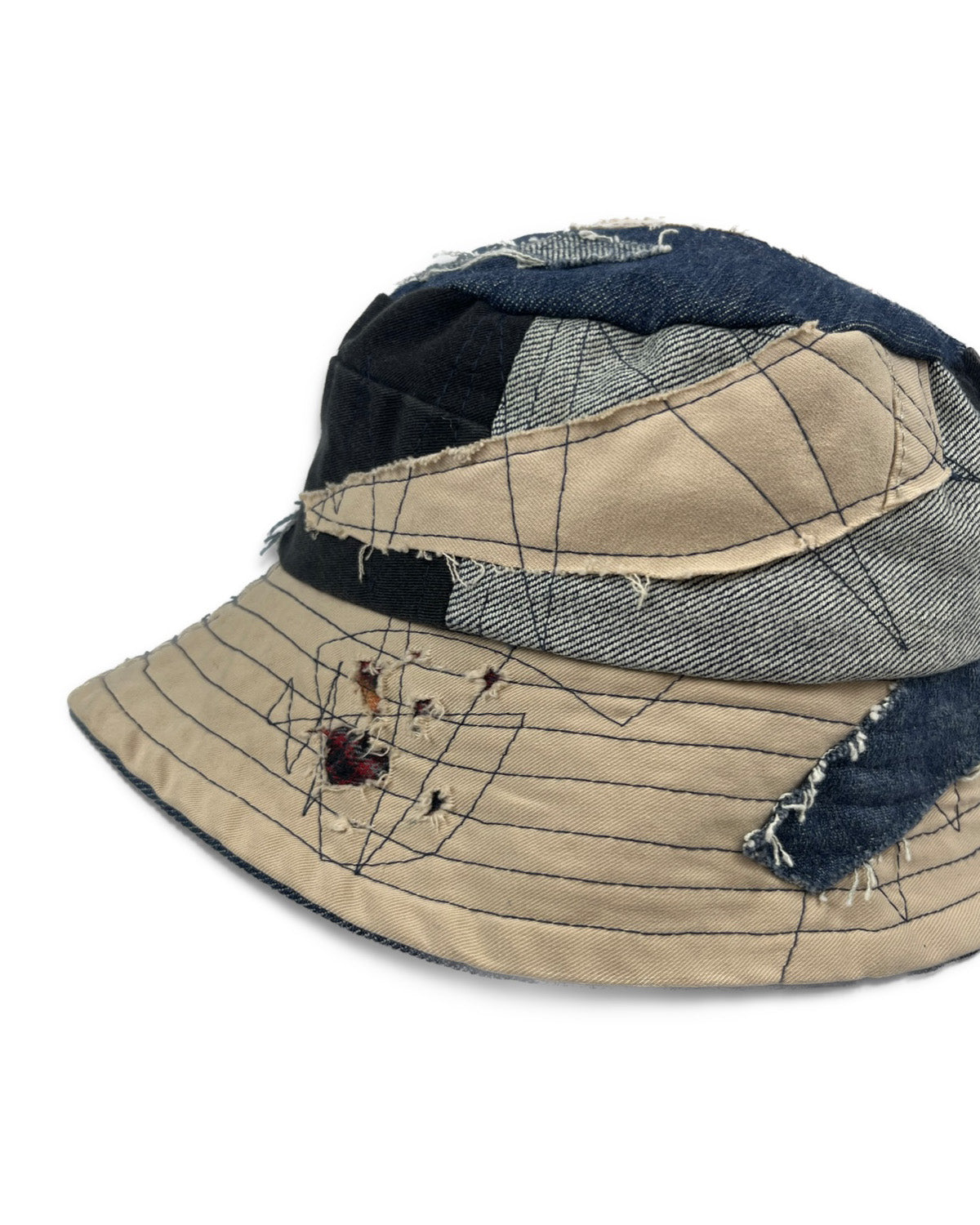 Patchwork Bucket Hat 1