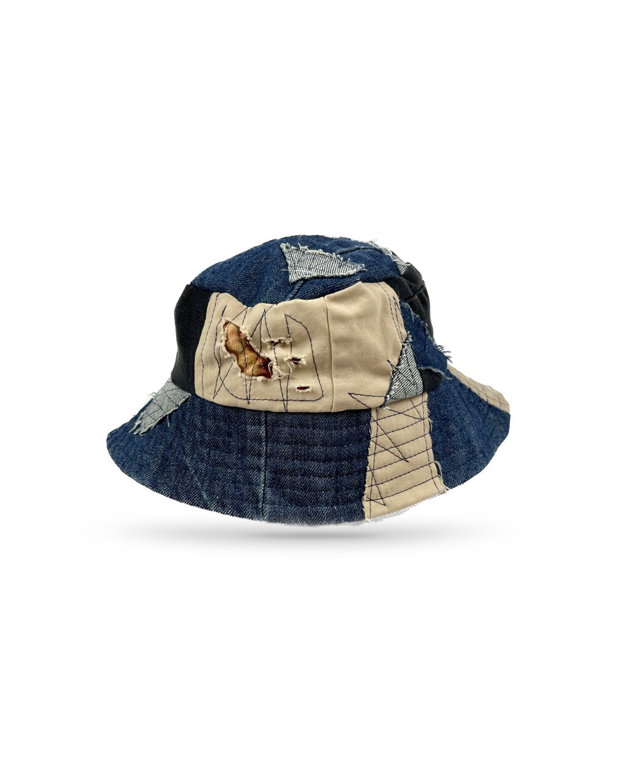 Patchwork Bucket Hat 1