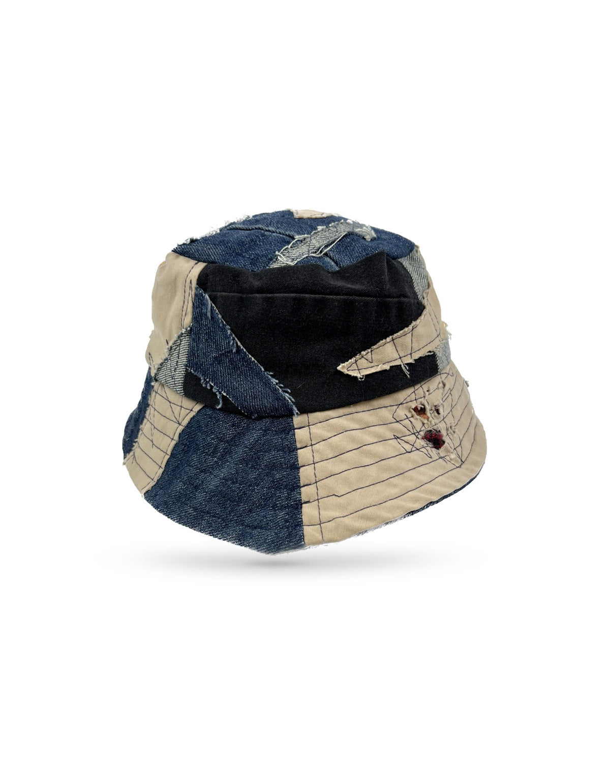 Patchwork Bucket Hat 1