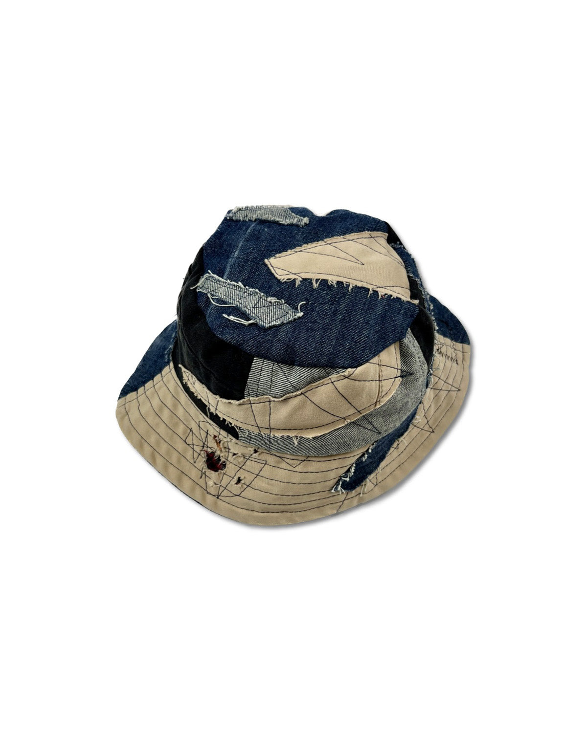Patchwork Bucket Hat 1