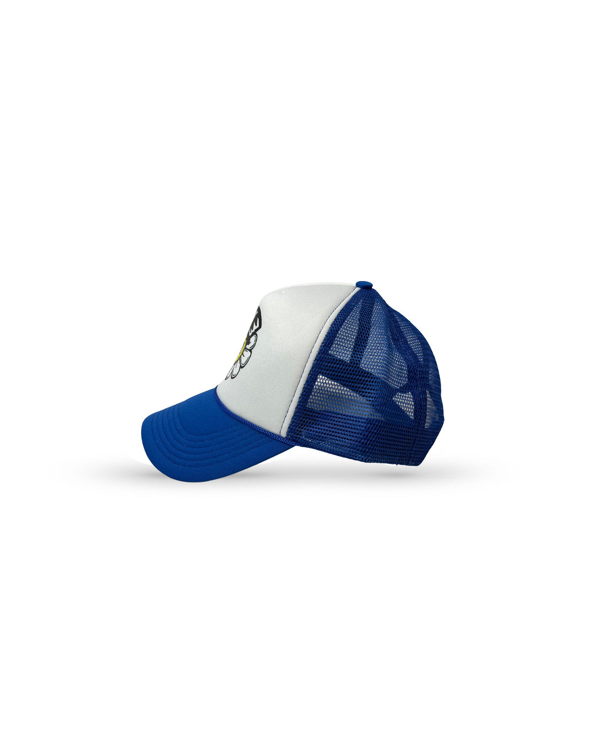 Flower Bop Trucker Hat - Blue