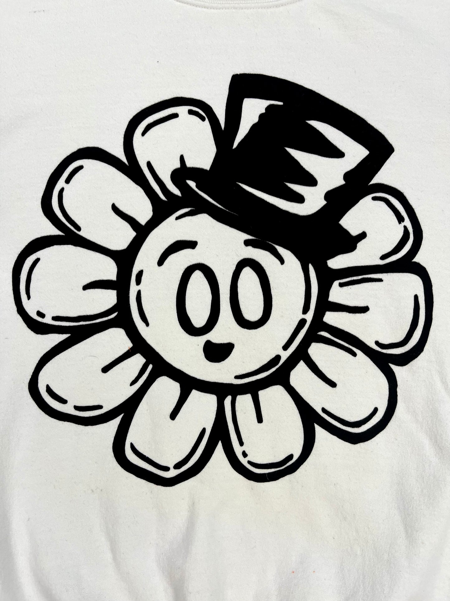 Flower Bop White Crewneck 1/1