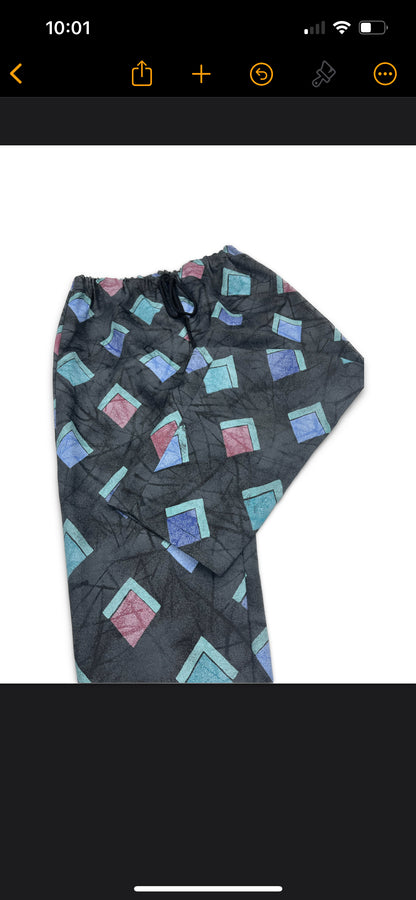 Retro Diamond Pants - Smaller