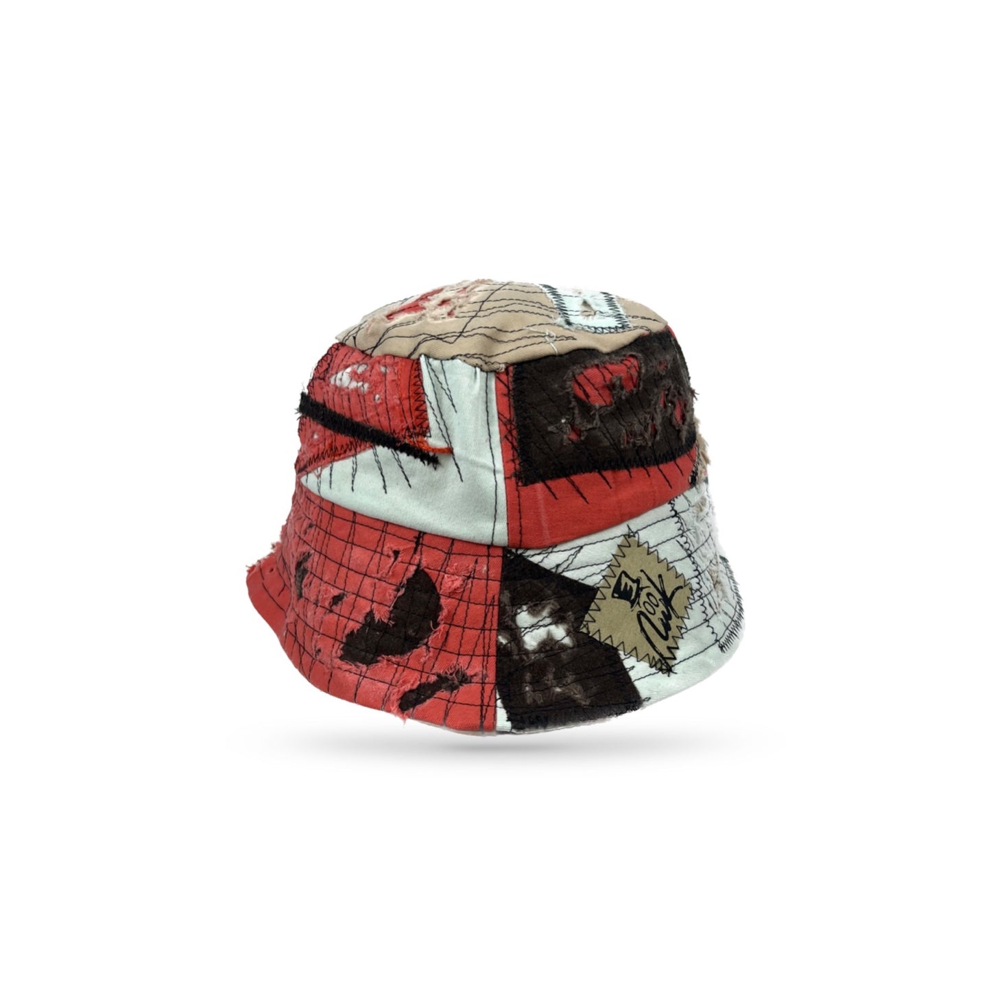 Patchwork Bucket Hat 4