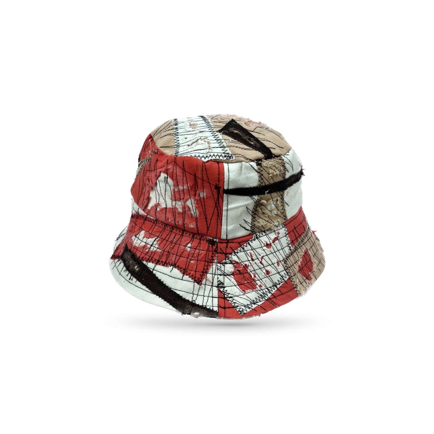 Patchwork Bucket Hat 4