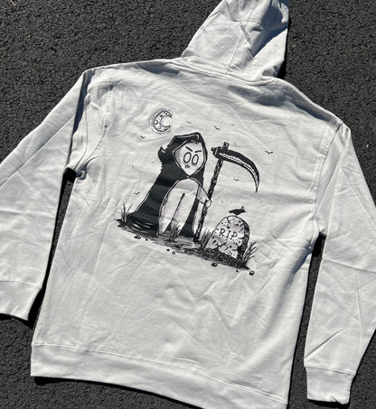 Reaper Bop Grey Hoodie