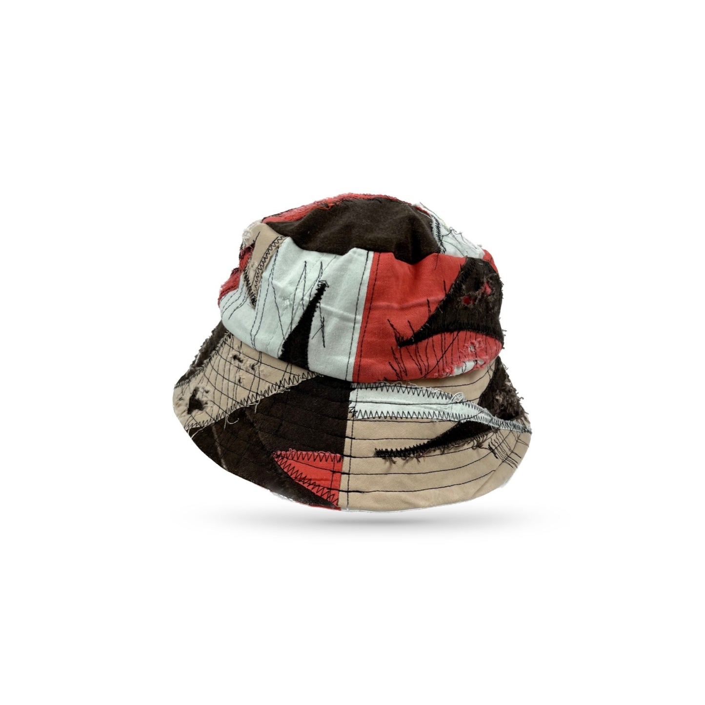 Patchwork Bucket Hat 2