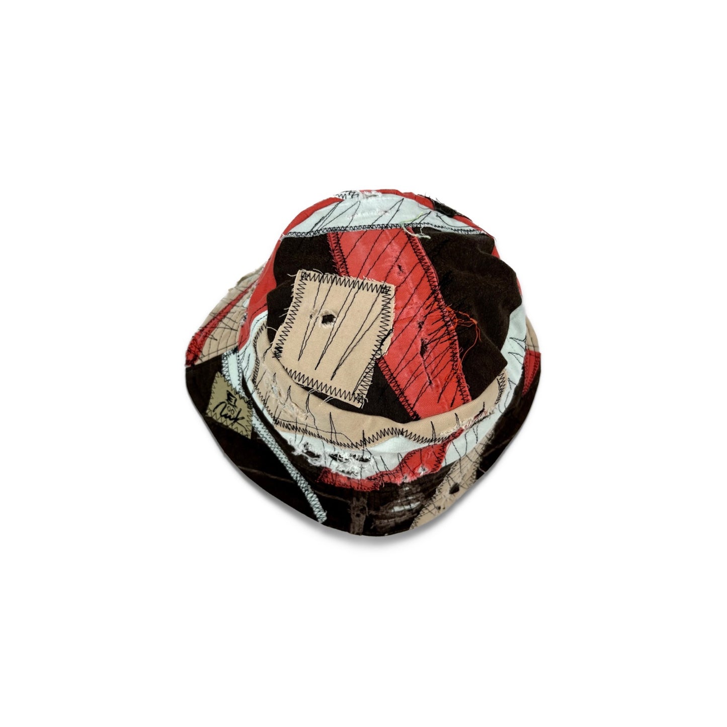 Patchwork Bucket Hat 2