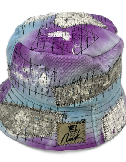 Cotton Candy Patchwork Bucket Hat