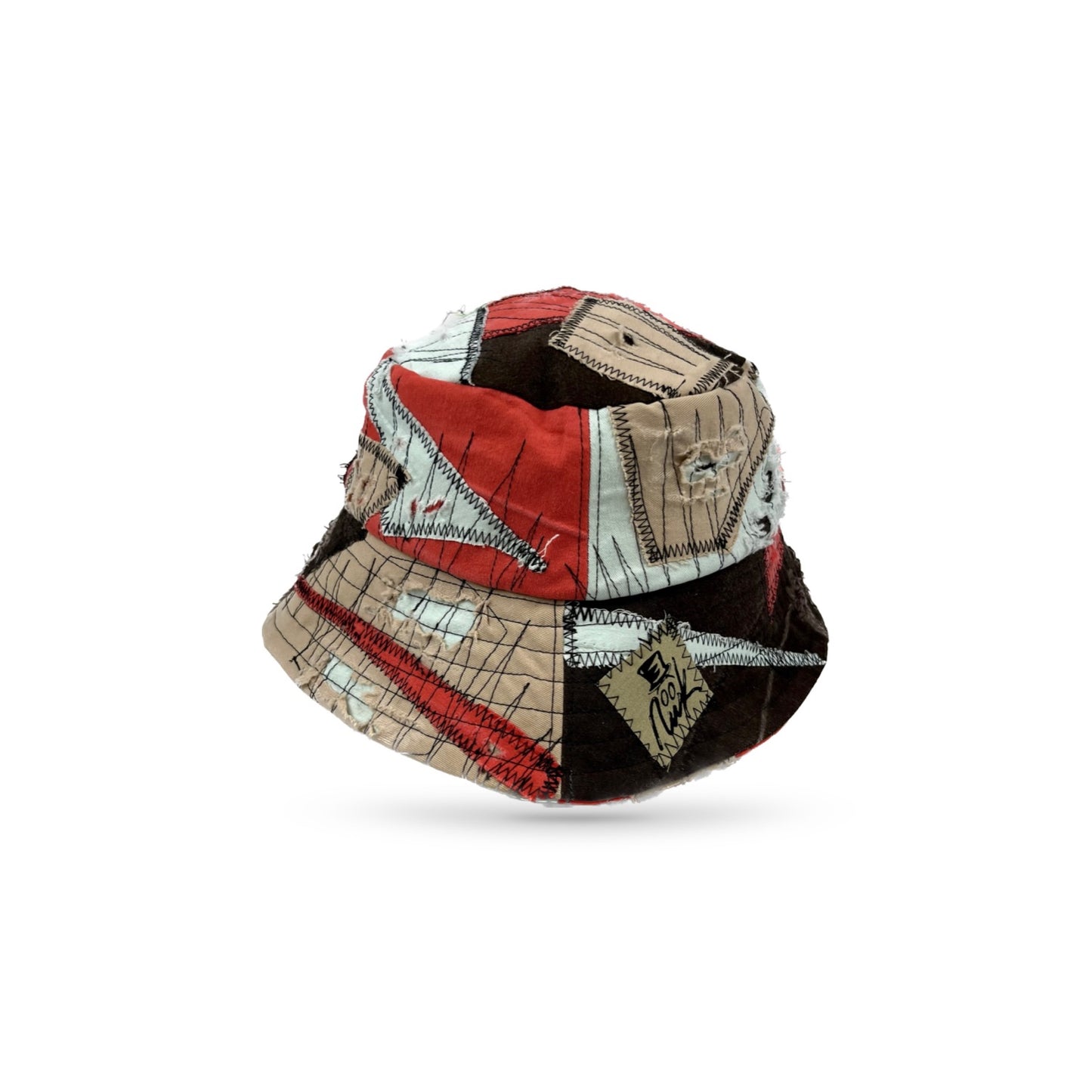 Patchwork Bucket Hat 2