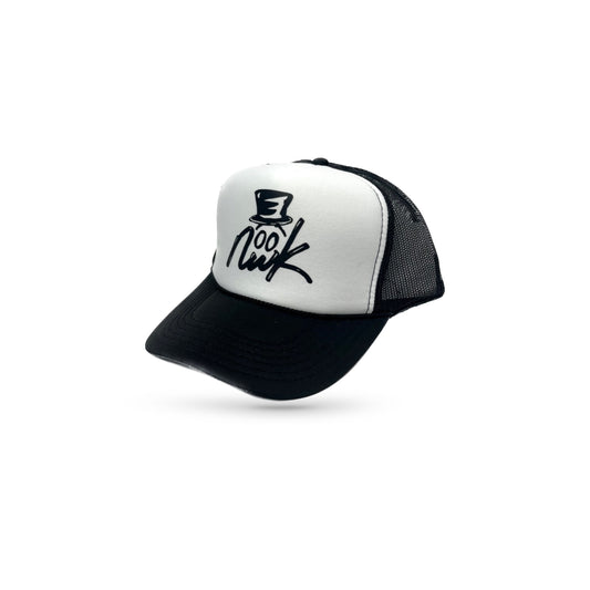 Nwk Logo Trucker Hat - Black