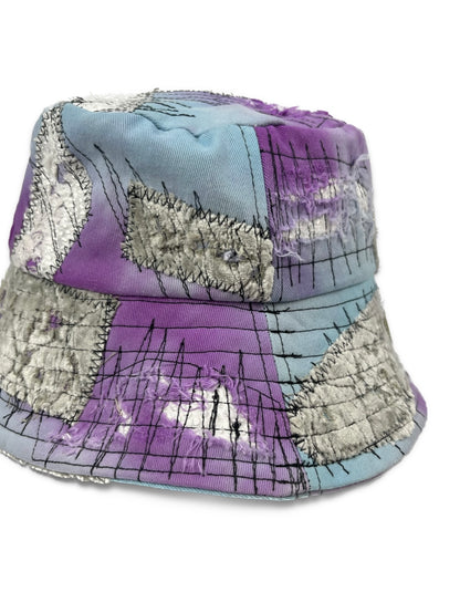 Cotton Candy Patchwork Bucket Hat