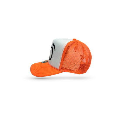 Bop Eyes Trucker Hat - Orange