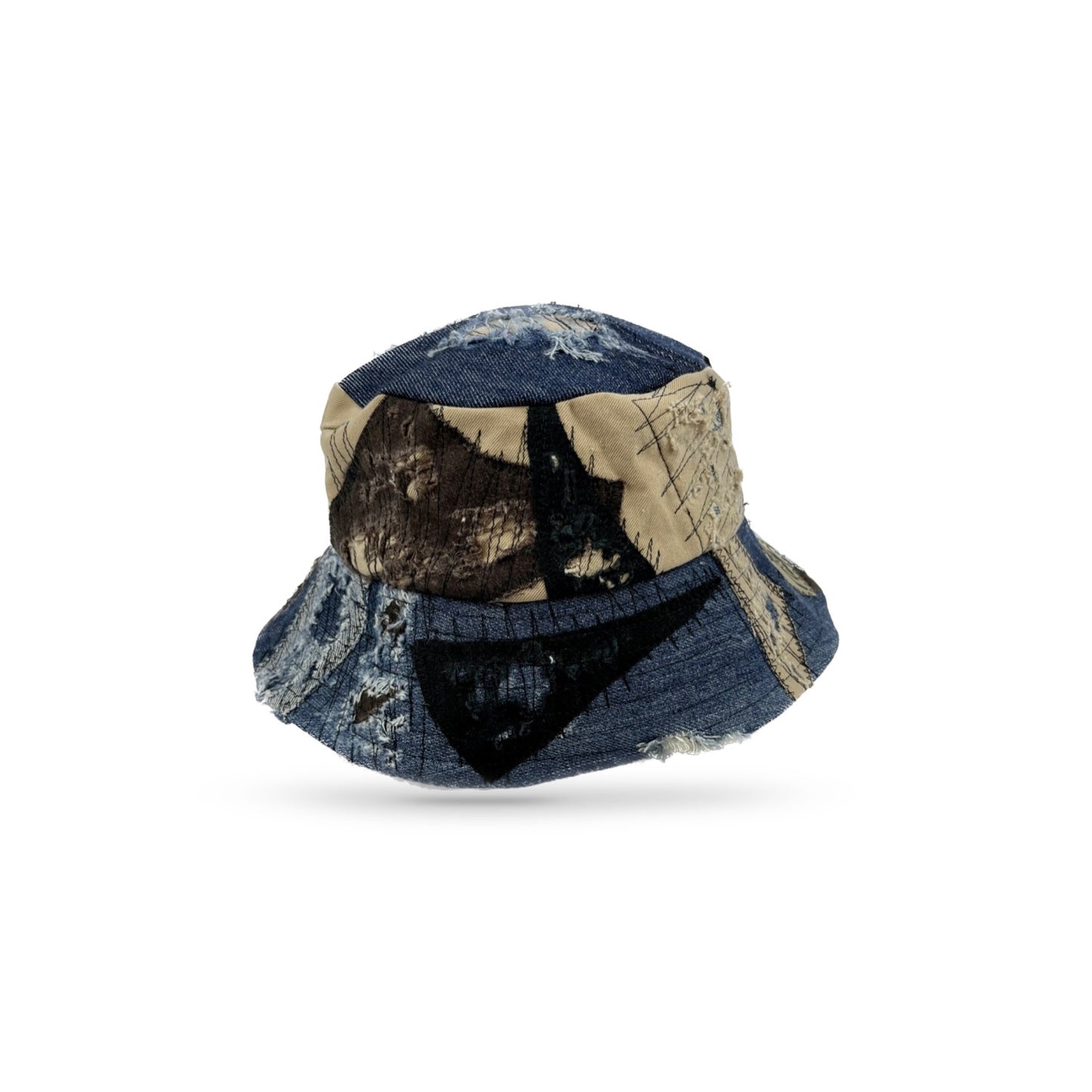 Patchwork Bucket Hat 3